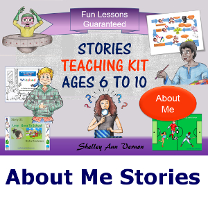 About Me Stories Teaching Kit + PowerPoints