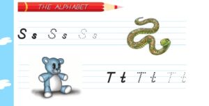 alphabet worksheet