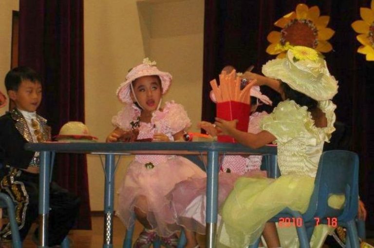 esl role-play tea party skit