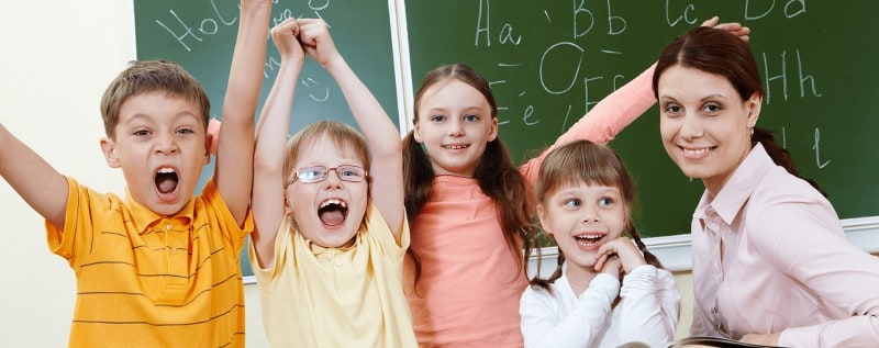 games and classroom discipline problems with excited kids