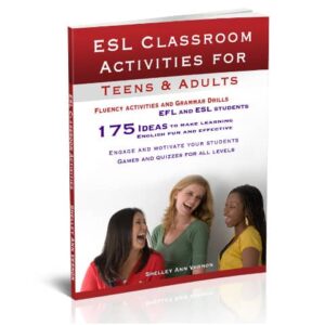 ESL Activities for teens and adults book cover