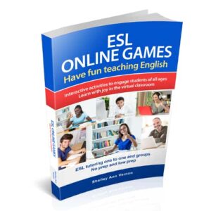 ESL Online Games by Shelley Ann Vernon, book cover